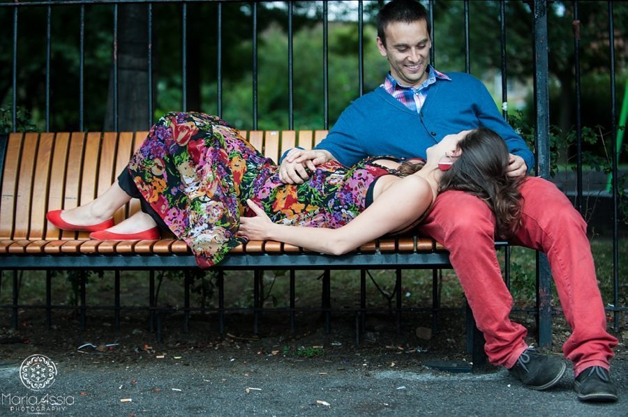 Angel Regent's Canal Colourful & Intimate Maternity shoot