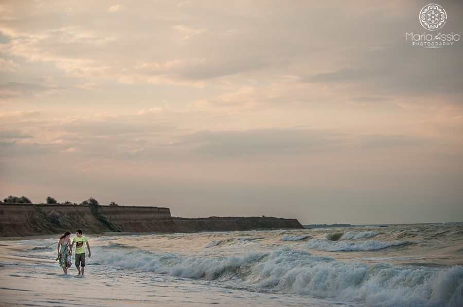 Bulgarian Black Sea Evening pre wedding shoot