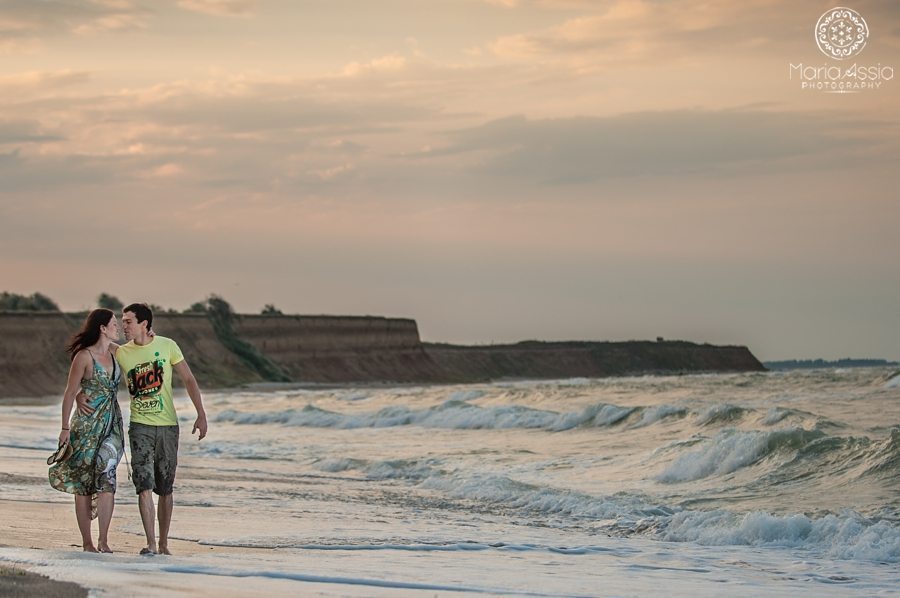 Bulgarian Black Sea Evening pre-wedding shoot