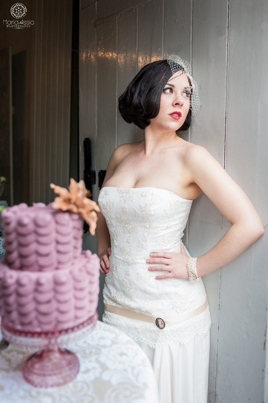 1920s glamorous bride photographer