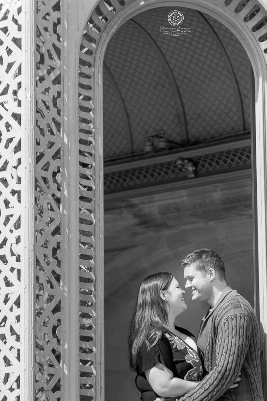 Waddesdon Manor Aviary engagement shoot