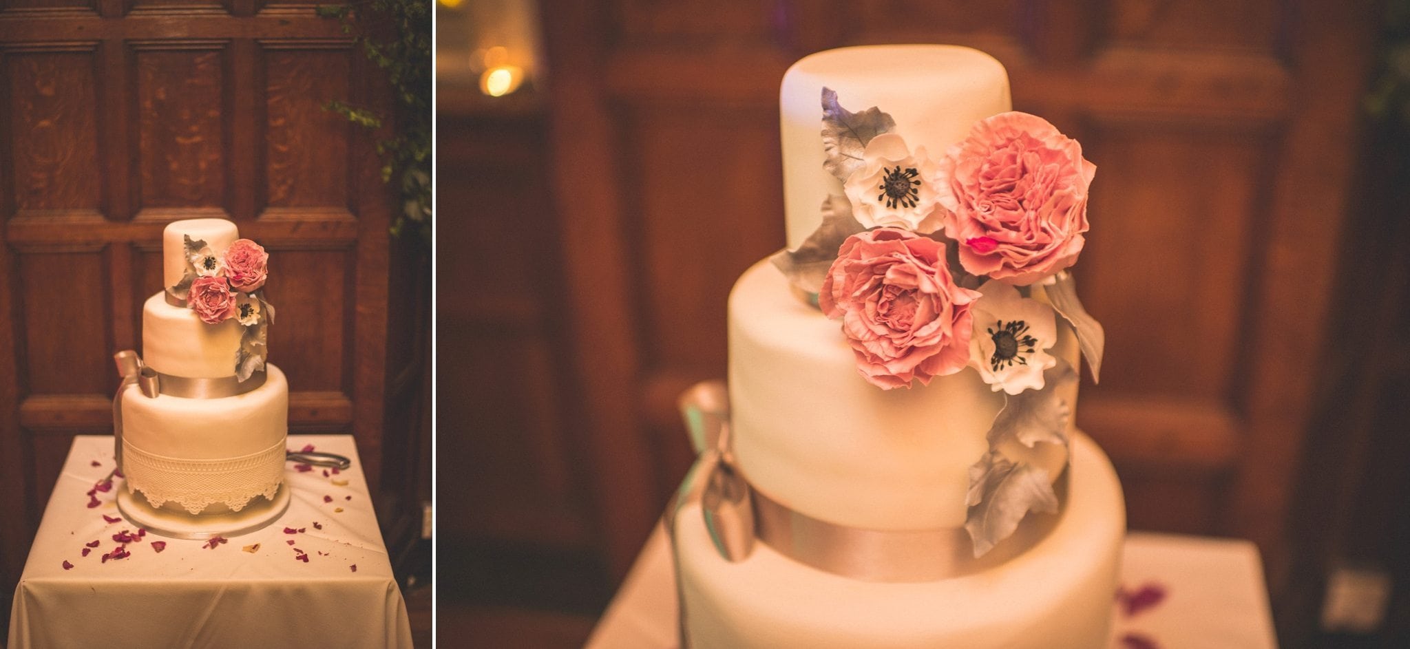 Two Temple Place elegant wedding cake