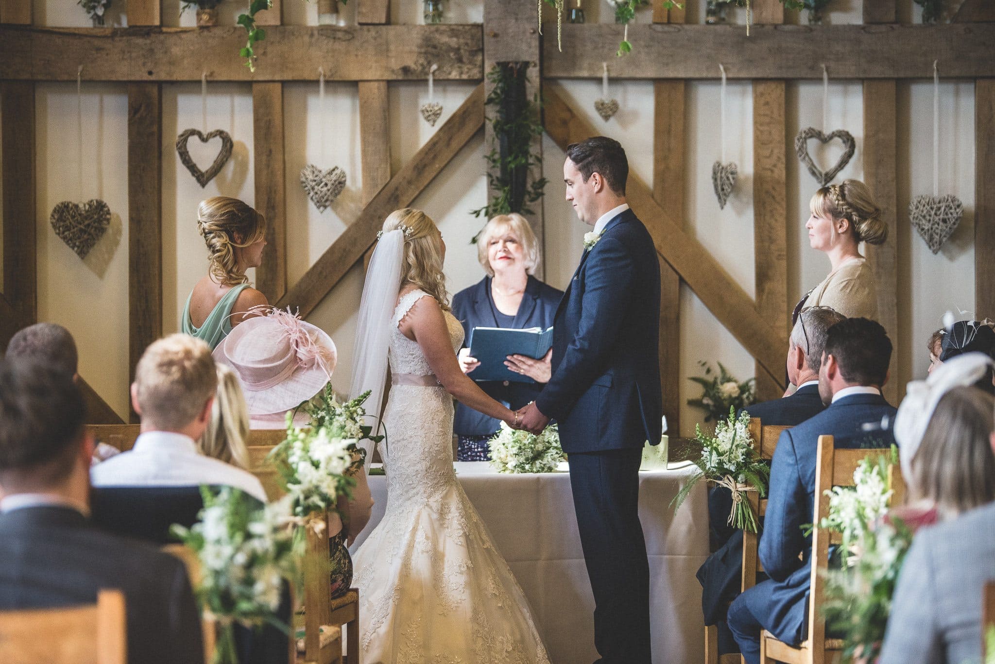 Gate Street Barn wedding ceremony