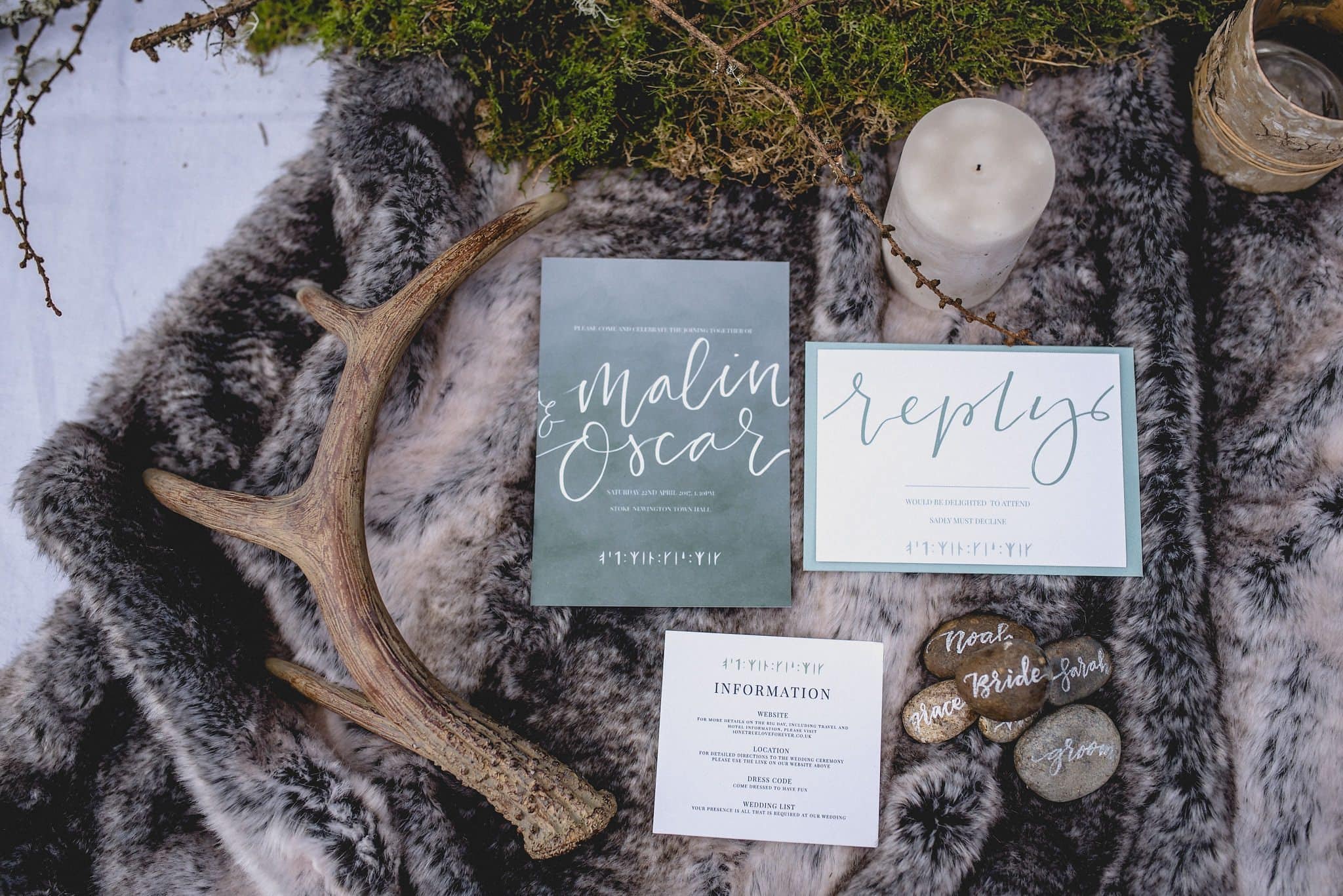 Wedding stationery with a Norse theme | Start Wedding Planning