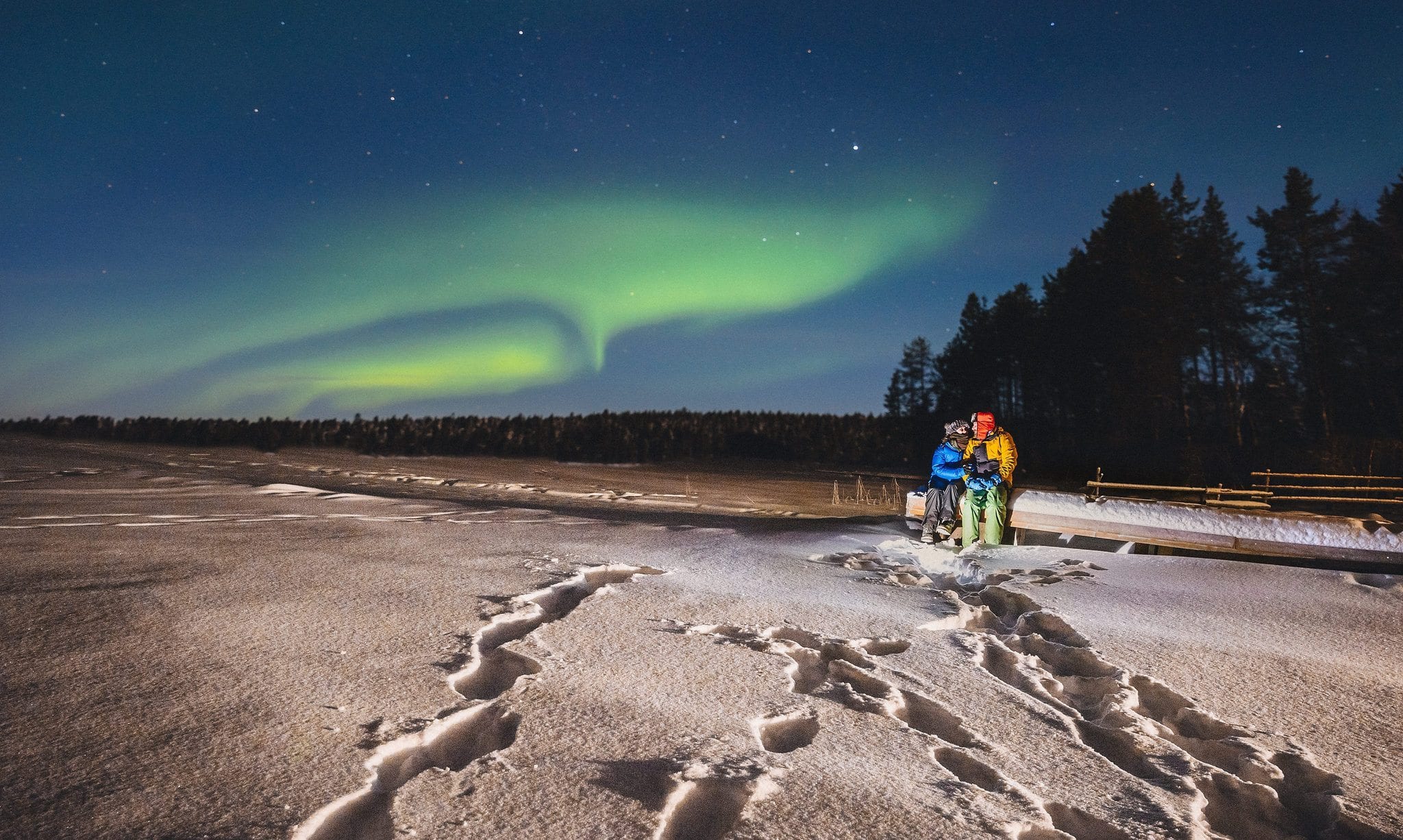 Magical Winter Northern Lights Photoshoot | Maria Assia Photography