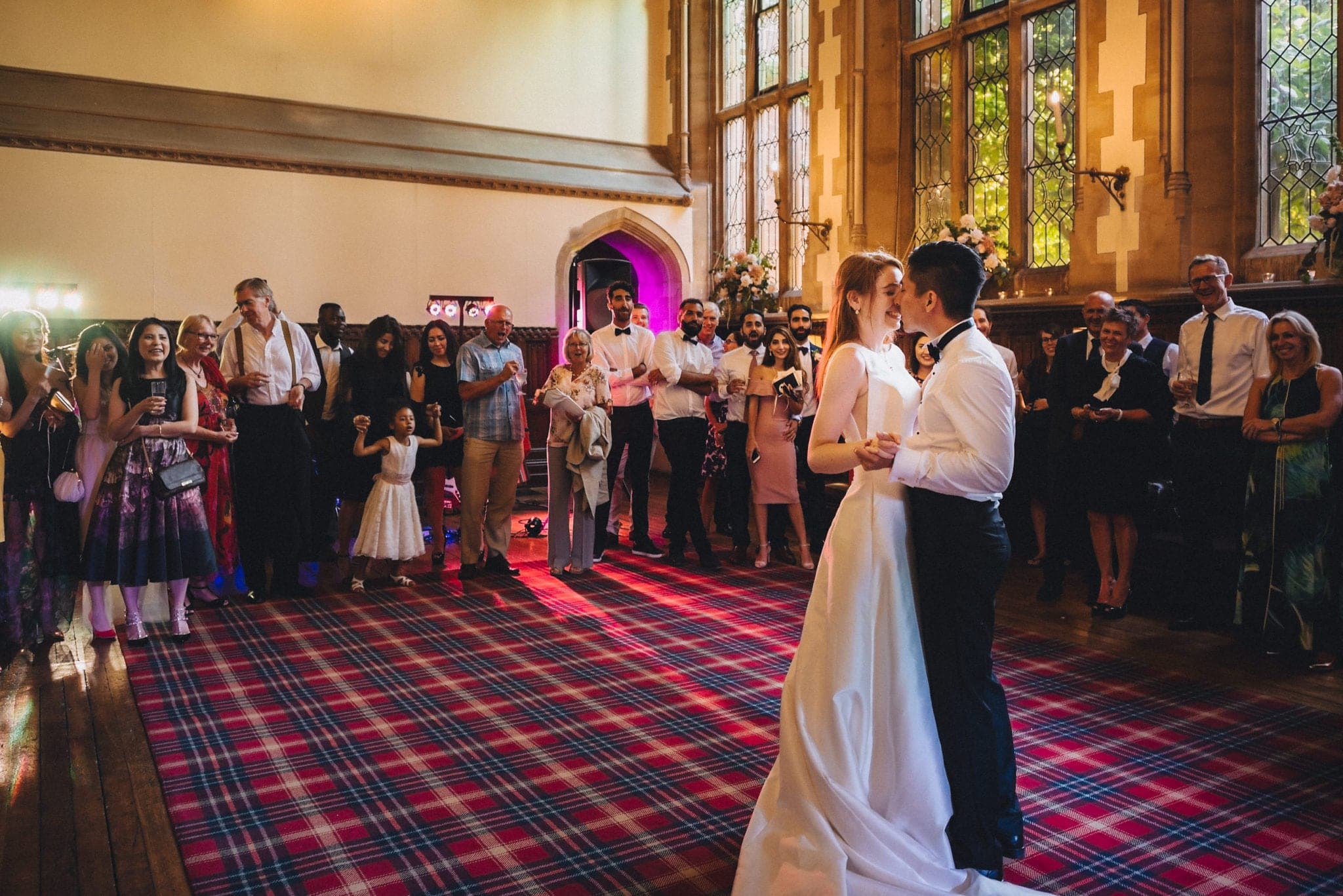 First dance at glamorous St Audries Park wedding