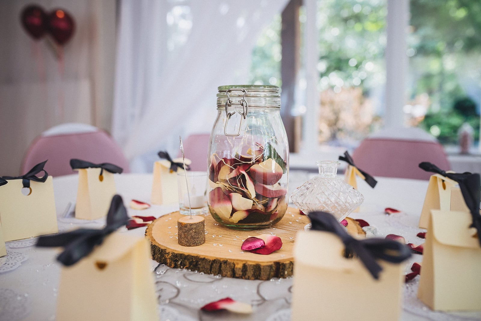 Pale pink and roses themed wedding at the Hever Hotel