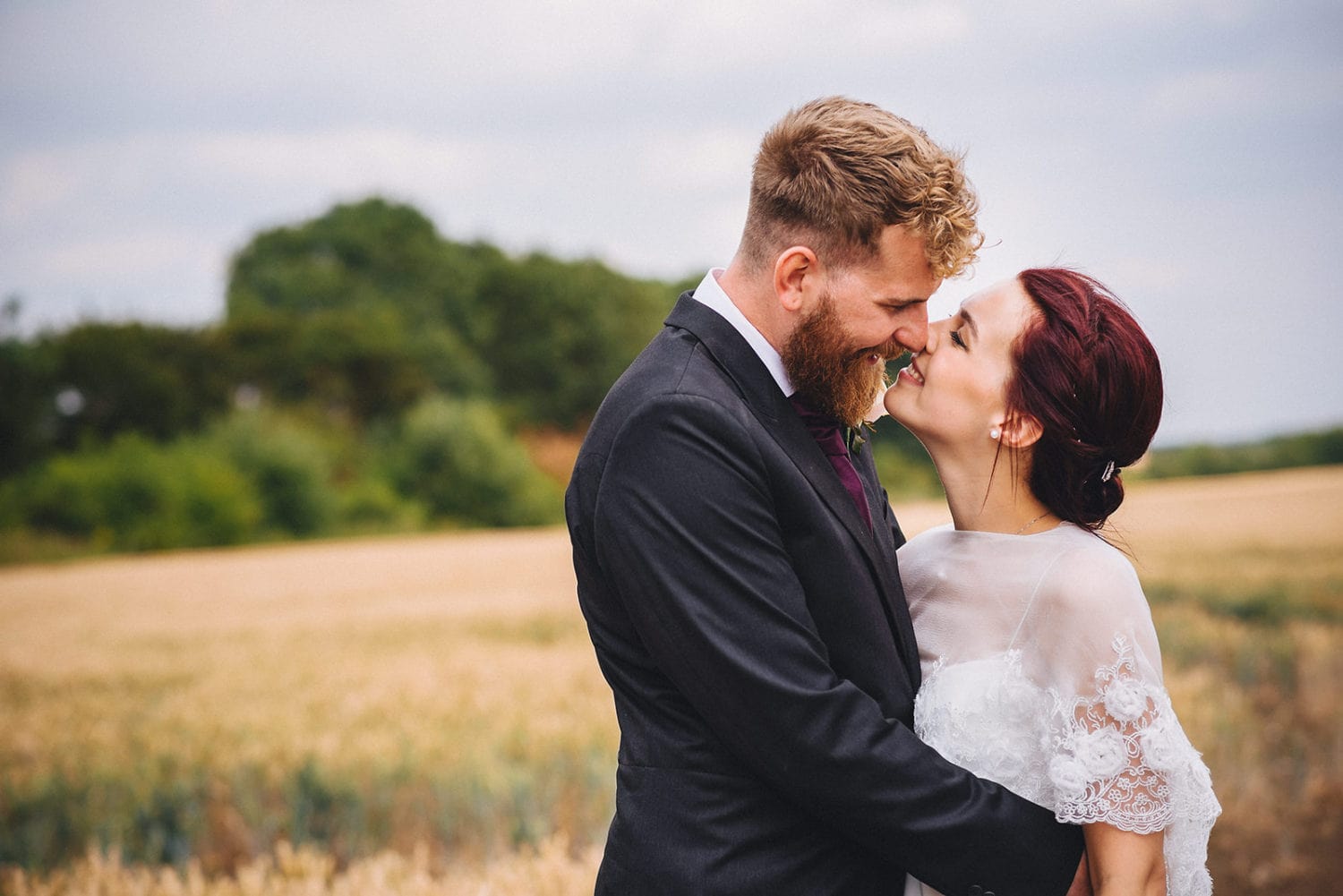 Dinosaurs & Laughter for a Joyful Cambridge Farm Marquee Wedding