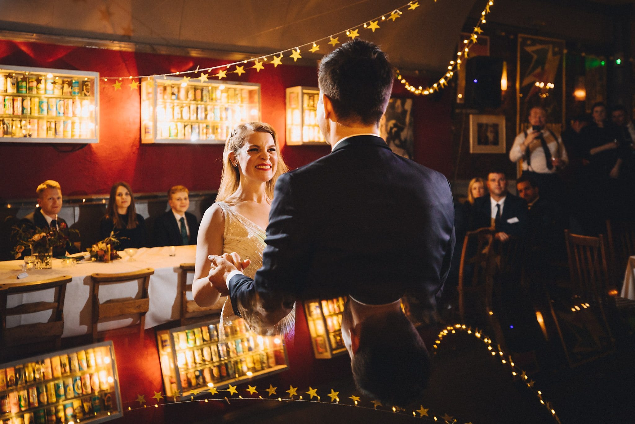 Glamorous first dance at a Londesborough Pub Wedding